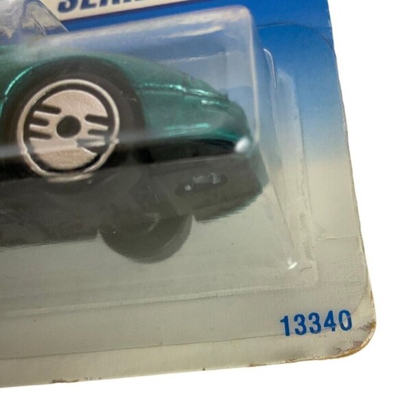 Hot Wheels 1995 Model Series Teal Camaro Convertible No 8 Of 12 Cars 344 NEW - Picture 4 of 4